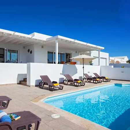 Lovely Puerto Calero 3 Bedrooms Private Pool Casa Dora Short Walk To Marina Lanzarote *