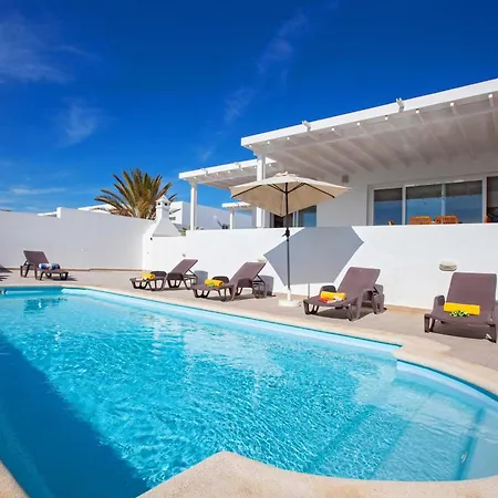 Lovely Puerto Calero 3 Bedrooms Private Pool Casa Dora Short Walk To Marina Lanzarote Villa